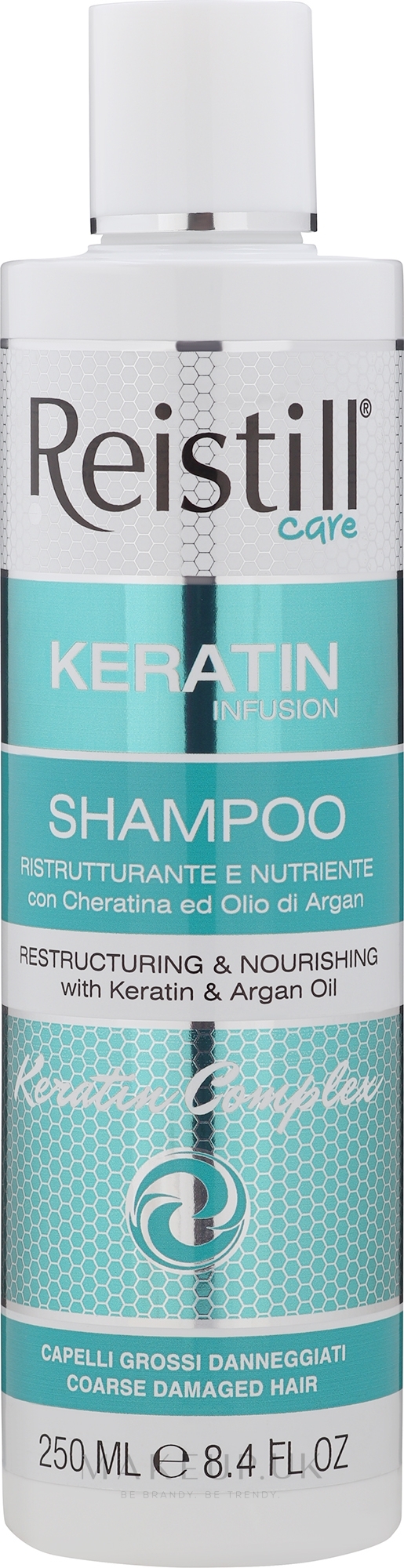 Reistill Keratin Infusion Shampoo Smoothing Keratin Shampoo for