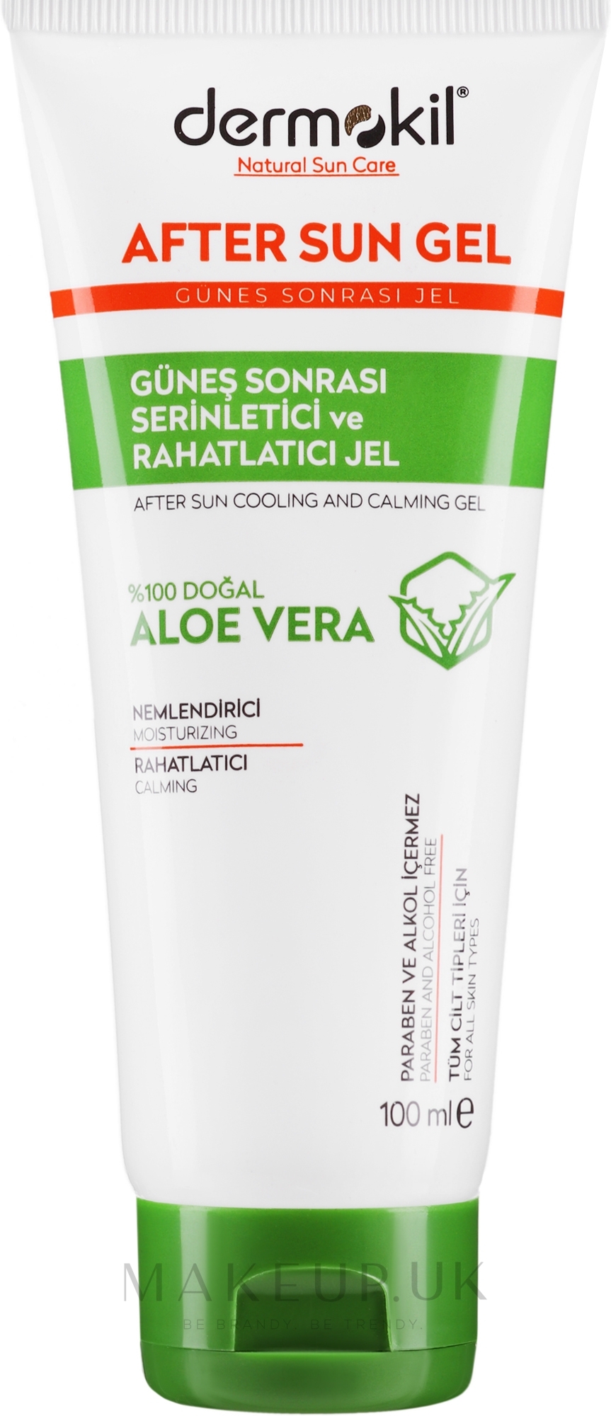 Dermokil After Sun Gel After Sun Gel Makeup.uk