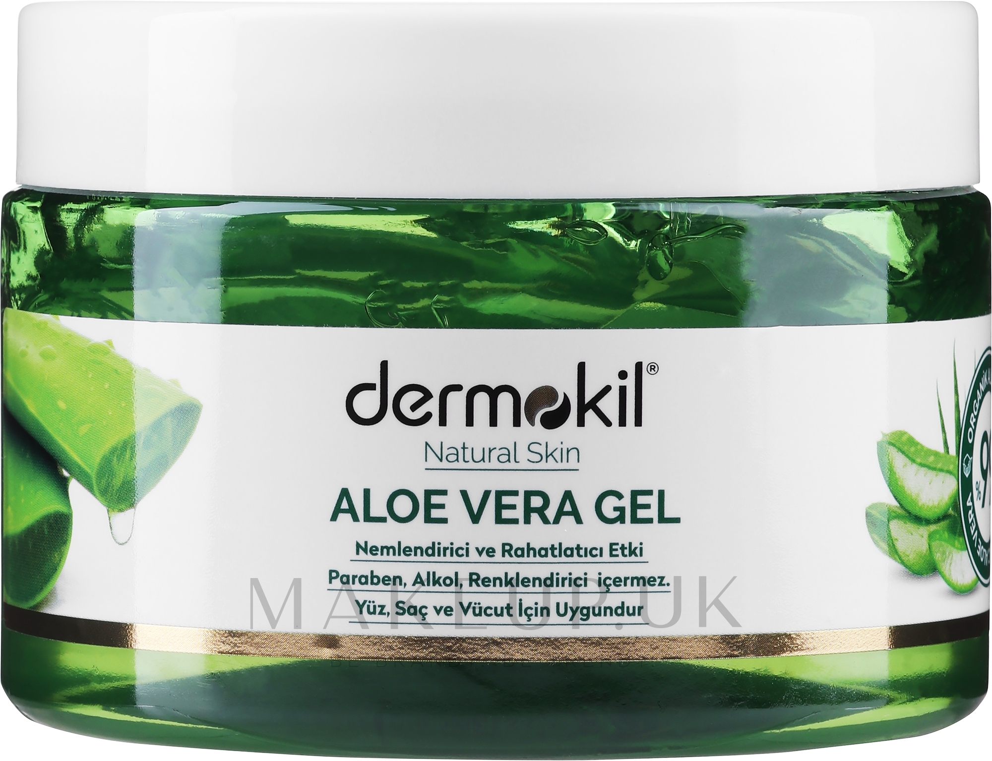 Dermokil Aloevera Gel Aloe Vera Body Gel Makeup.uk