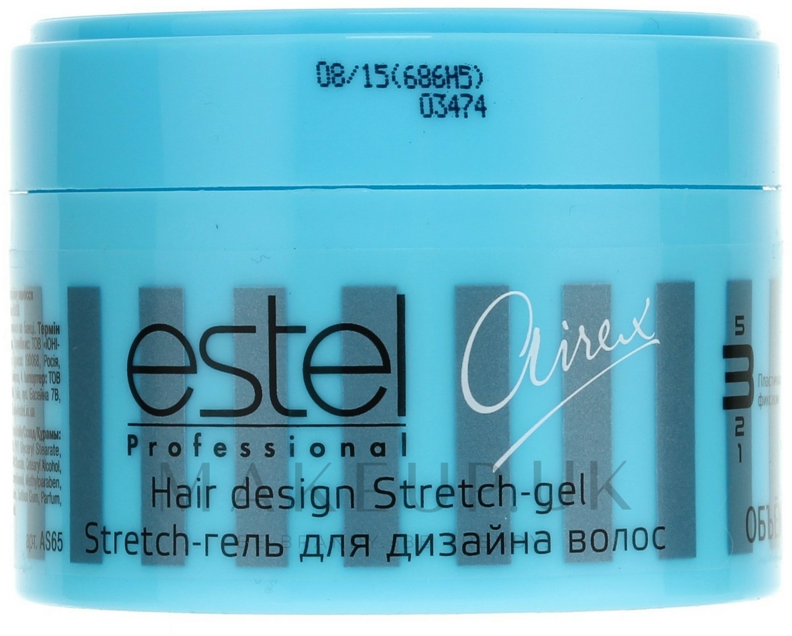 Estel Professional Airex Hair Design Hair Design Stretch Gel Makeup.uk