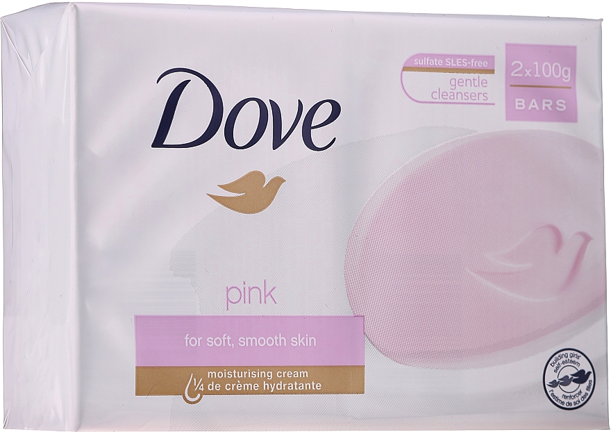 Dove Pink Beauty Cream Bar Soap Makeup.uk