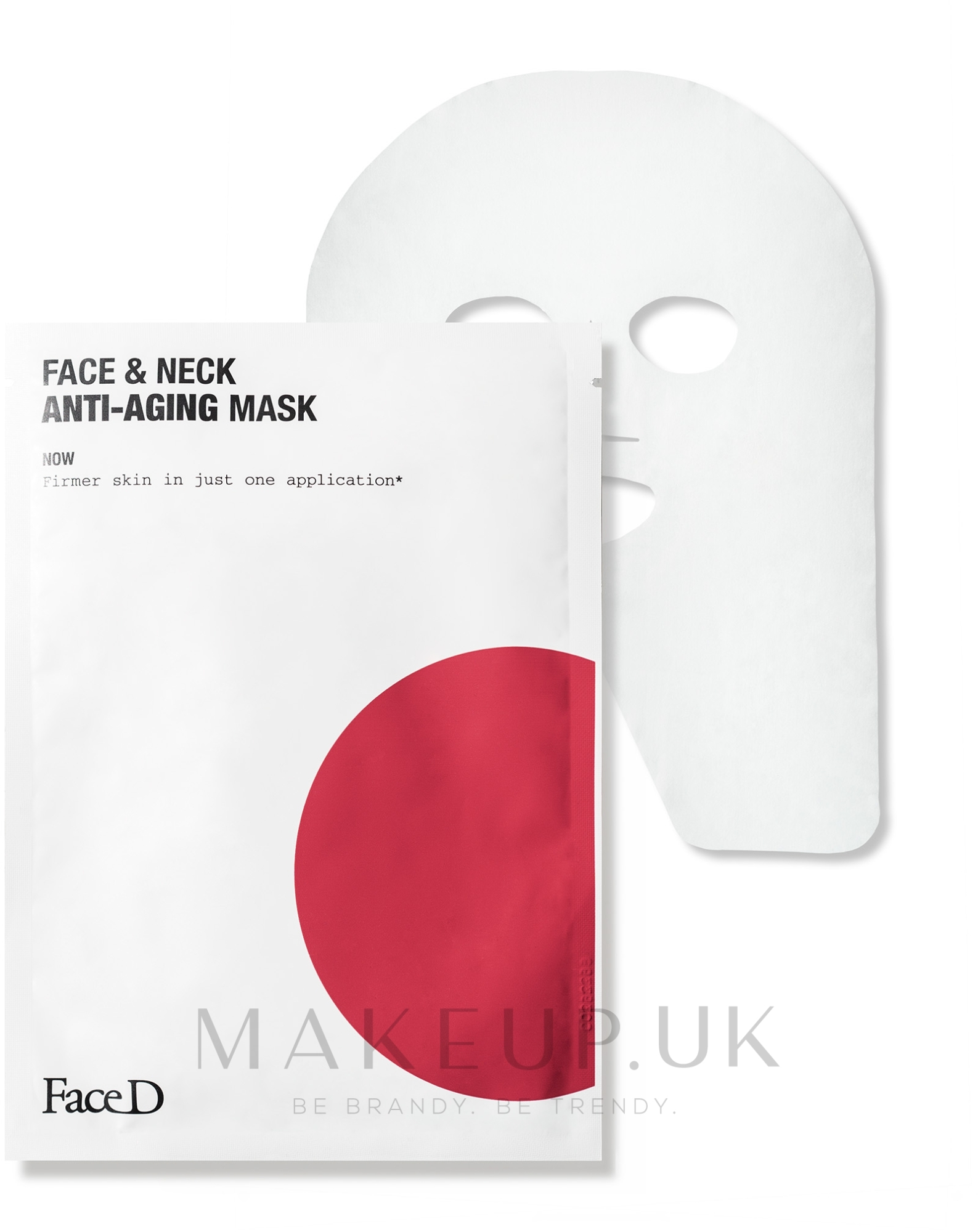 AntiAging Face and Neck Mask FaceD Face&Neck AntiAgeing Mask