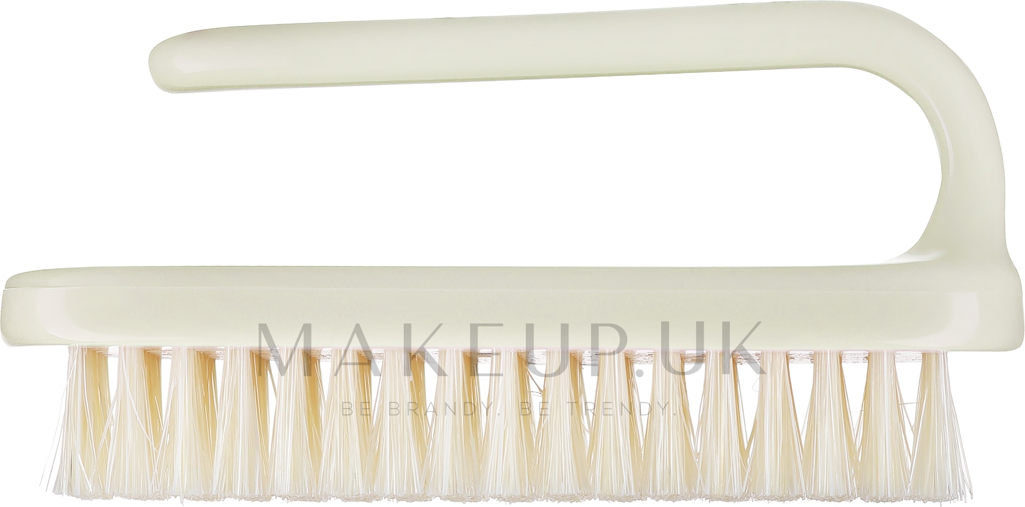 Acca Kappa Plastic Handle Nail Brush Plastic Nail Brush, milky