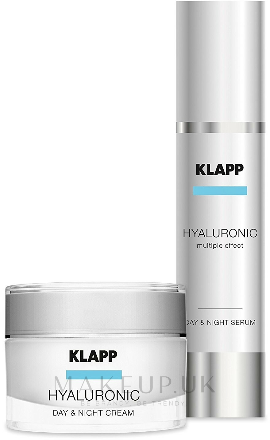 Set "Hyaluronic" Klapp Hyaluronic Face Care Set (cr/50ml + serum/50ml