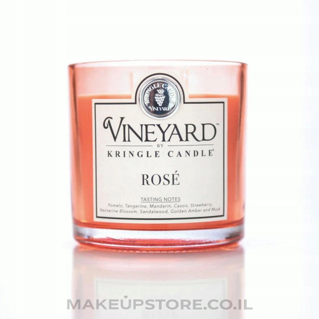 Makeupstore.co.il Kringle Candle Rose נר ריחני בכוס