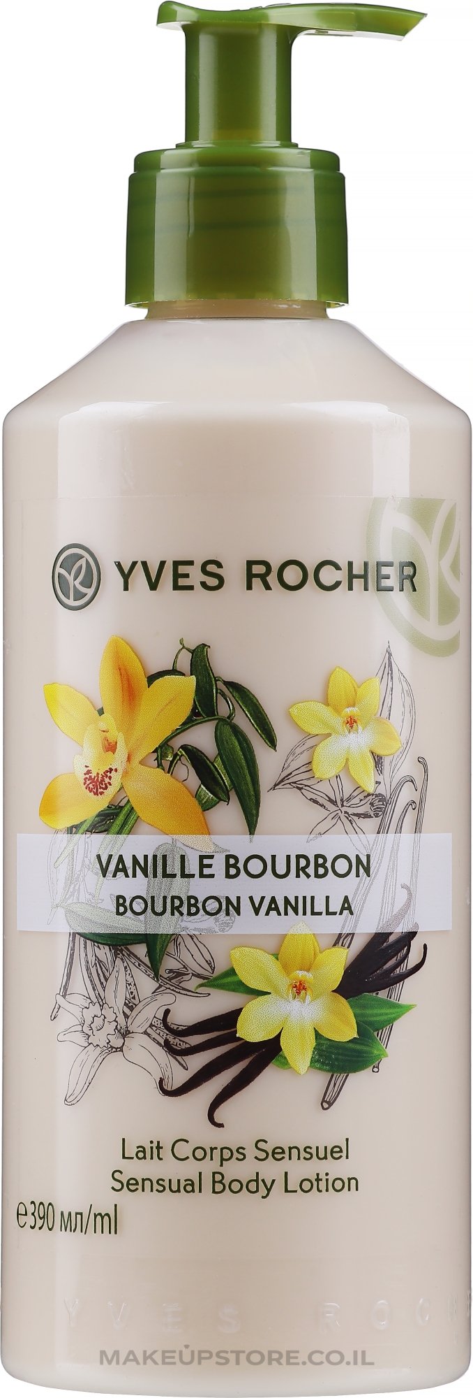 Makeupstore.co.il Yves Rocher Bourbon Vanilla Sensual Body Lotion