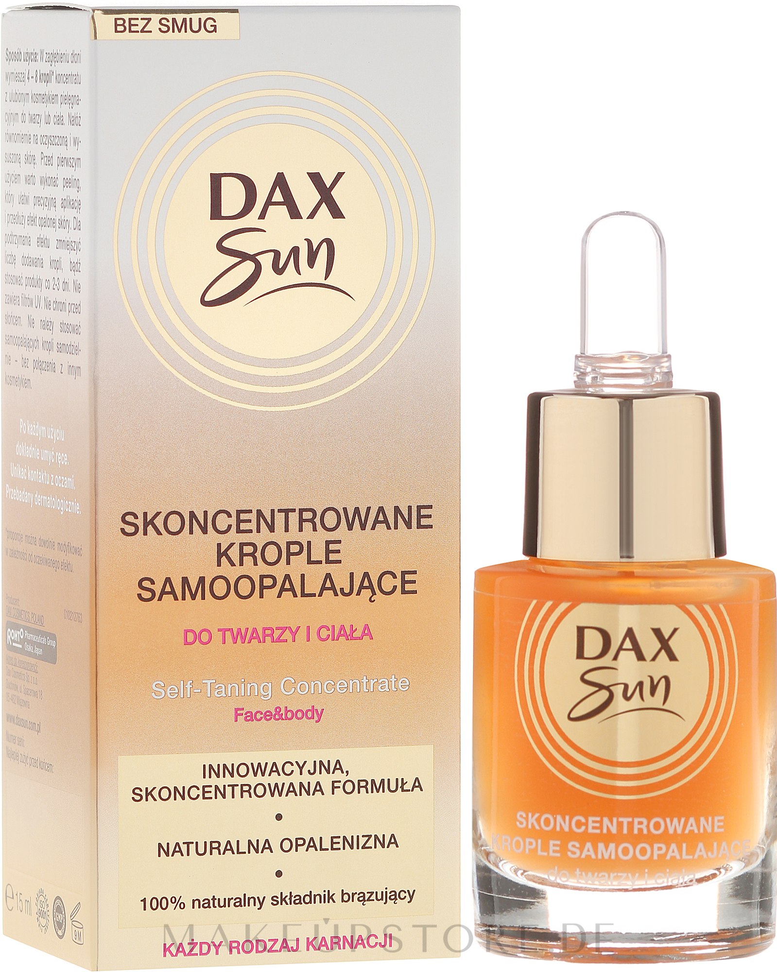 Dax Sun Selftanning Concentrated Drops Selbstbräuner