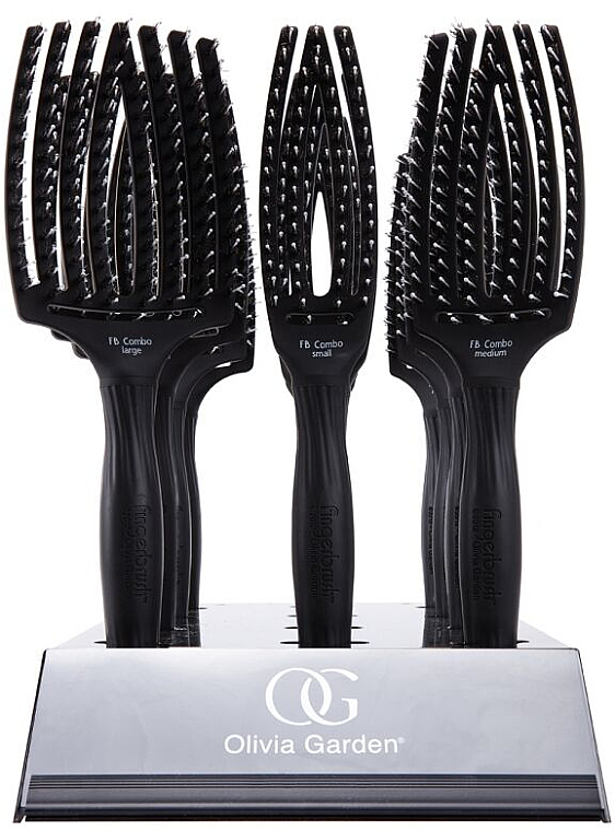 Olivia Garden Fingerbrush Combo Brush Display Set Makeupstore.de