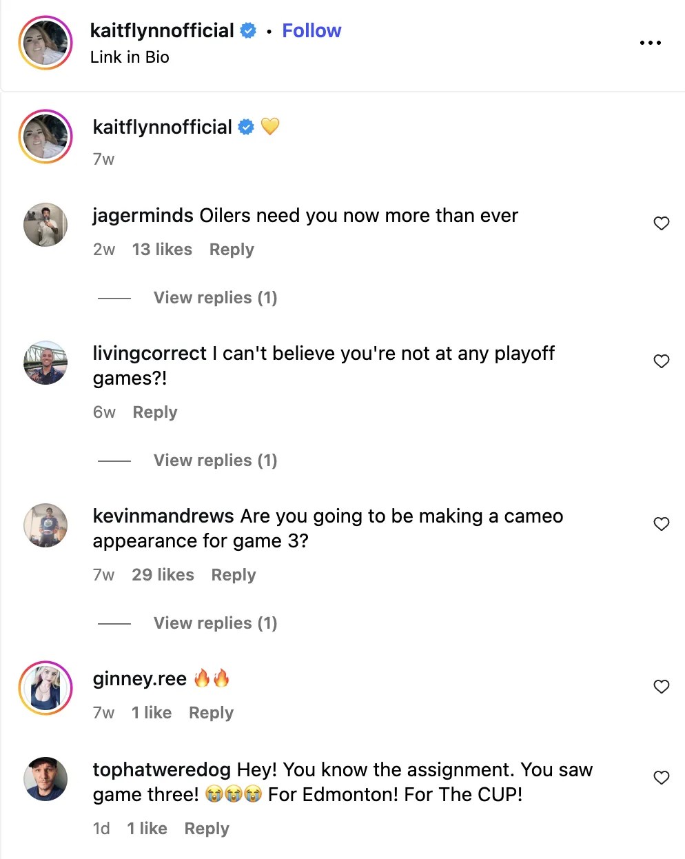Edmonton Oilers Fans Rally Behind Viral Sensation Kait Flynn Ahead of