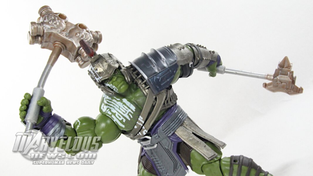 Marvel Legends 6" Thor Ragnarok Gladiator Hulk BuildAFigure Video Review & Image Gallery