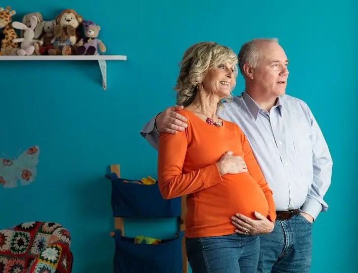 Pregnancy with menopause percentage of probability, diagnosis and