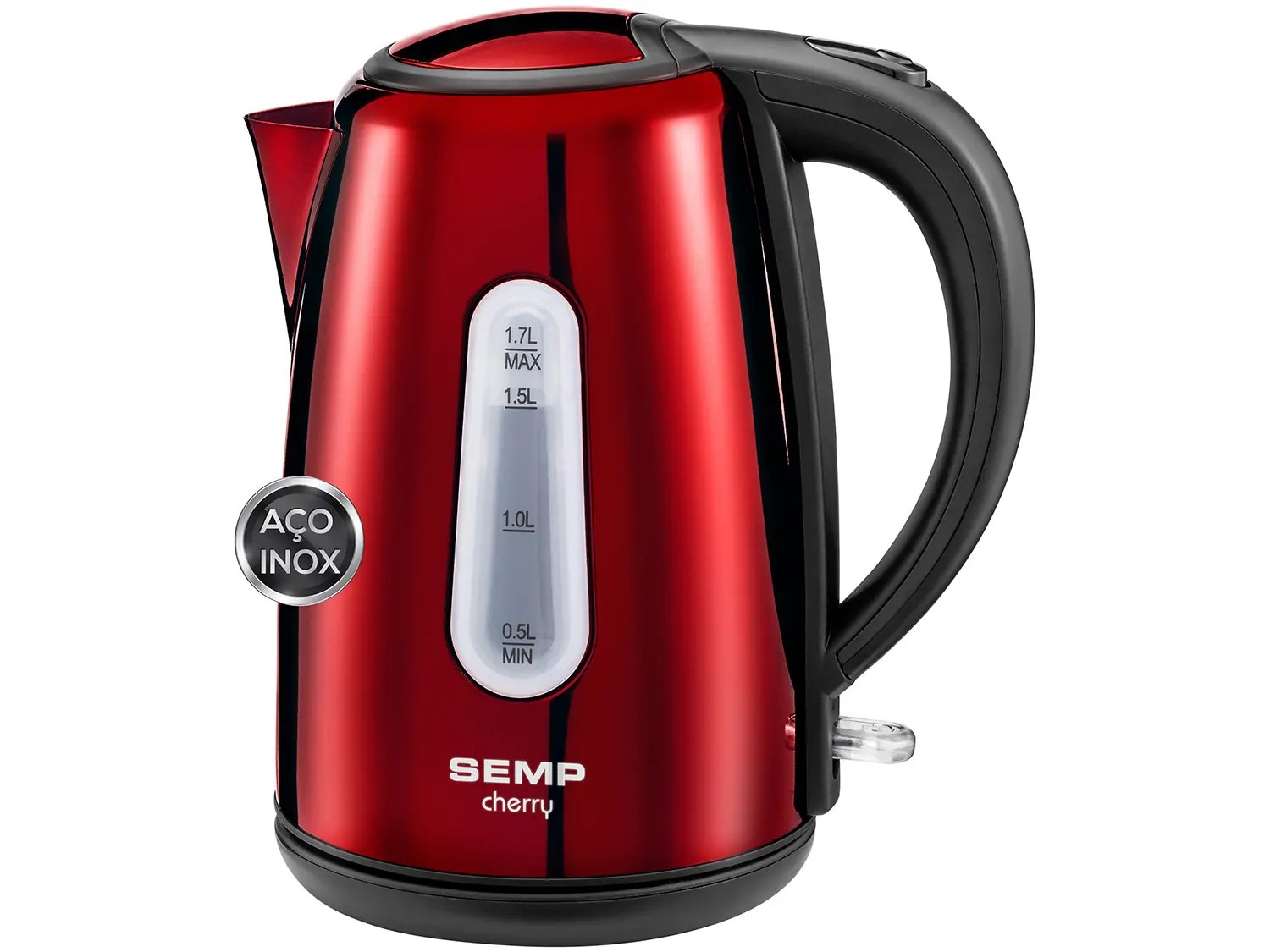 Chaleira Elétrica Semp Cherry CE6017VM Inox 1,7L Desligamento Automático