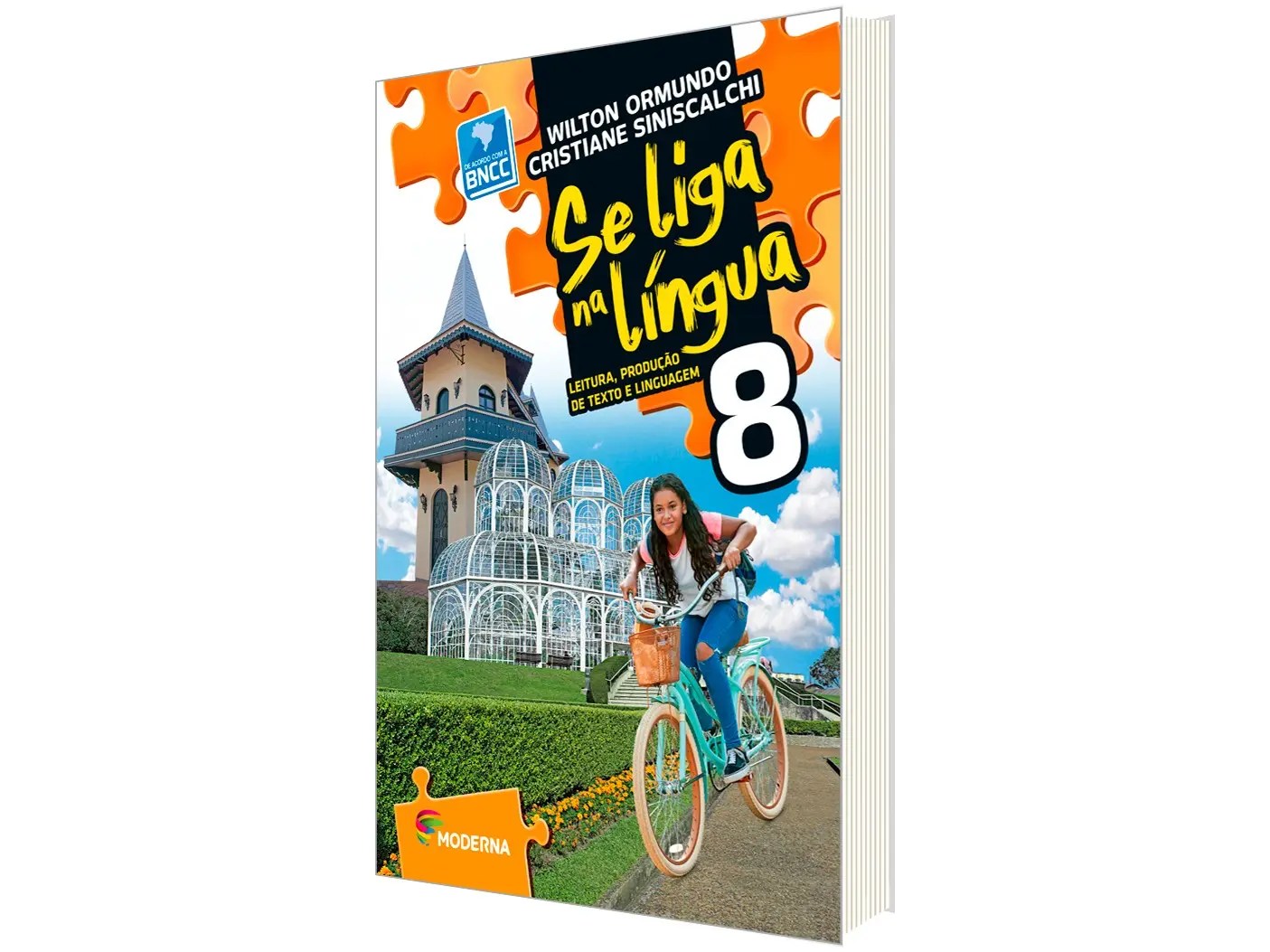 Livro Se Liga na LÃ­ngua Leitura, ProduÃ§Ã£o de Texto e