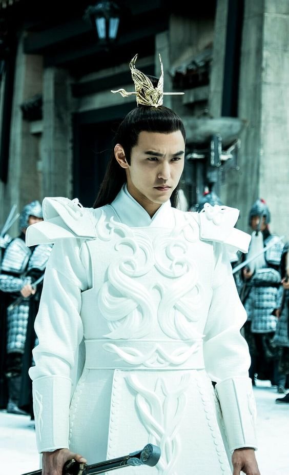 Legend of Fu Yao Prince Wuji very handsome with his white armour MyDramaList