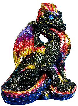 Rainbow Dragon :: Animated Pictures :: MyNiceProfile.com