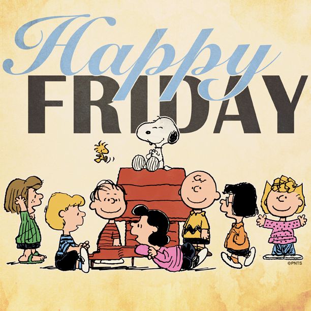 Happy Friday Snoopy Friday