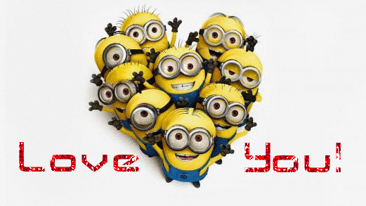 I love you! Minions Love