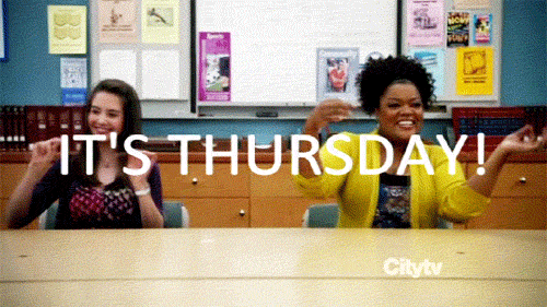 It's Thursday! Thursday