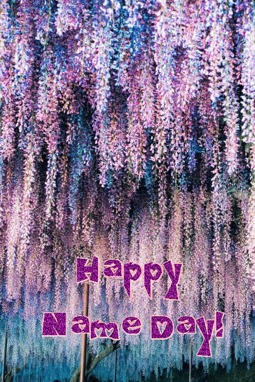 Happy Name Day! Flowers Happy Birthday