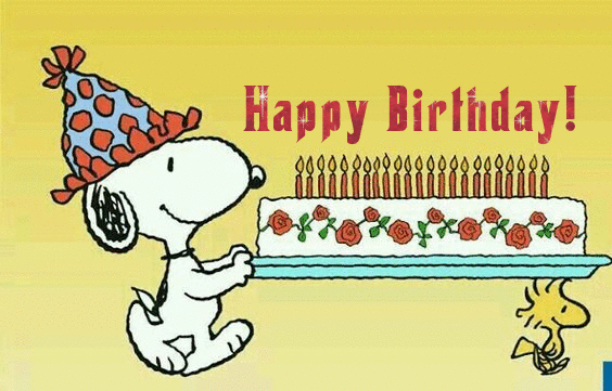Happy Birthday! Snoopy Happy Birthday