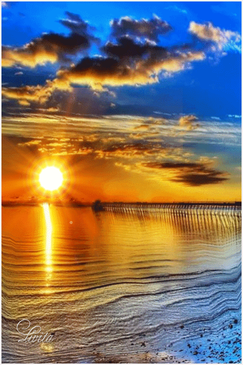 Beautiful Sunset Animated Pictures