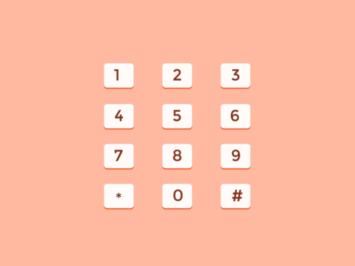 Dialing Animated Pictures