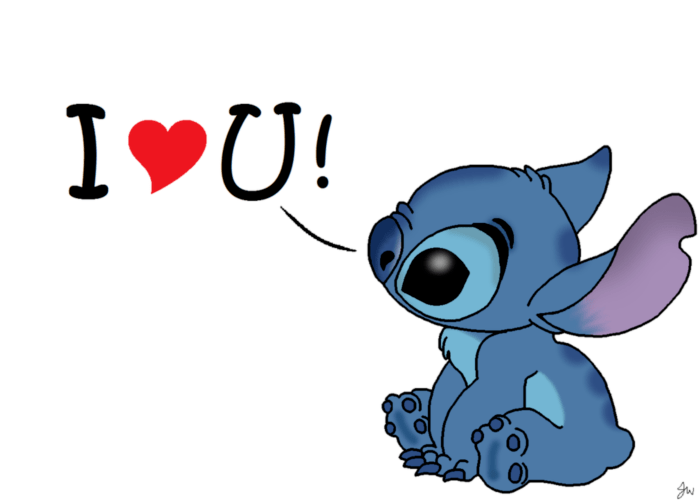 I Love You Stitch Love
