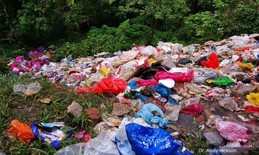 Ia hanya akan berakhir di tapak pelupusan sampah. Gambar Pembuangan Sisa Domestik Rayuik