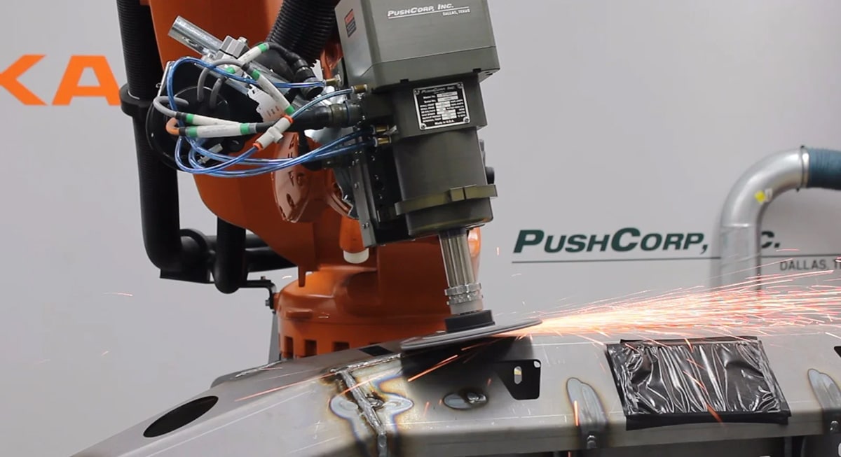 PushCorp's Robotic Material Removal Solutions New Century Int'l