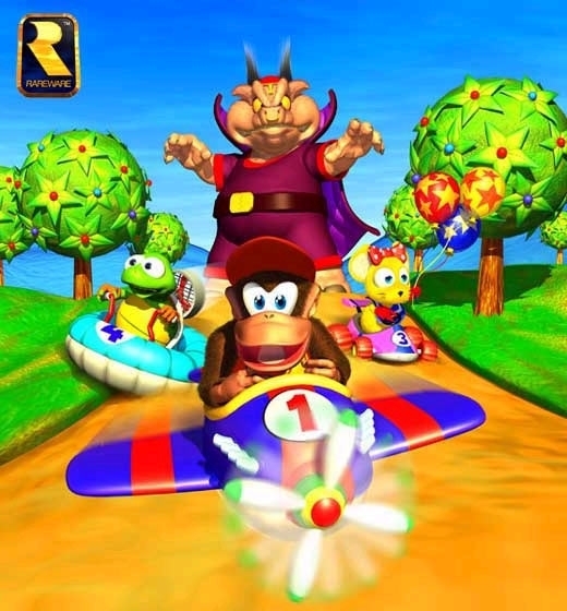 Diddy Kong Racing Concept Art