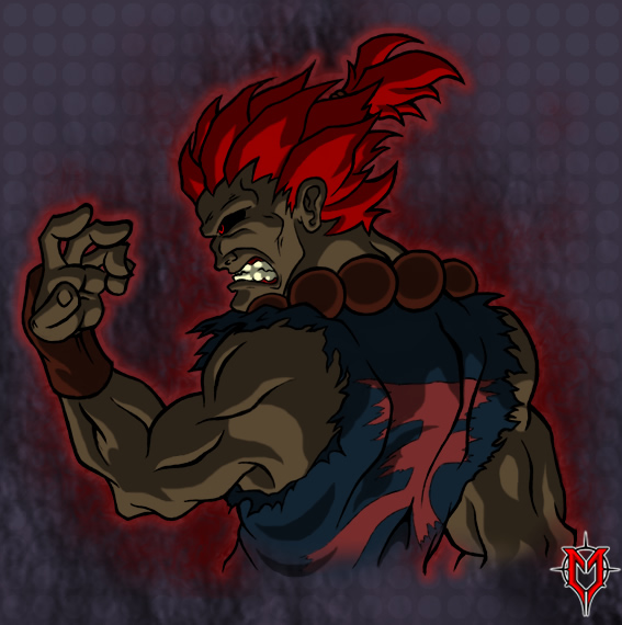 Akuma'd « Marvel vs Fanart