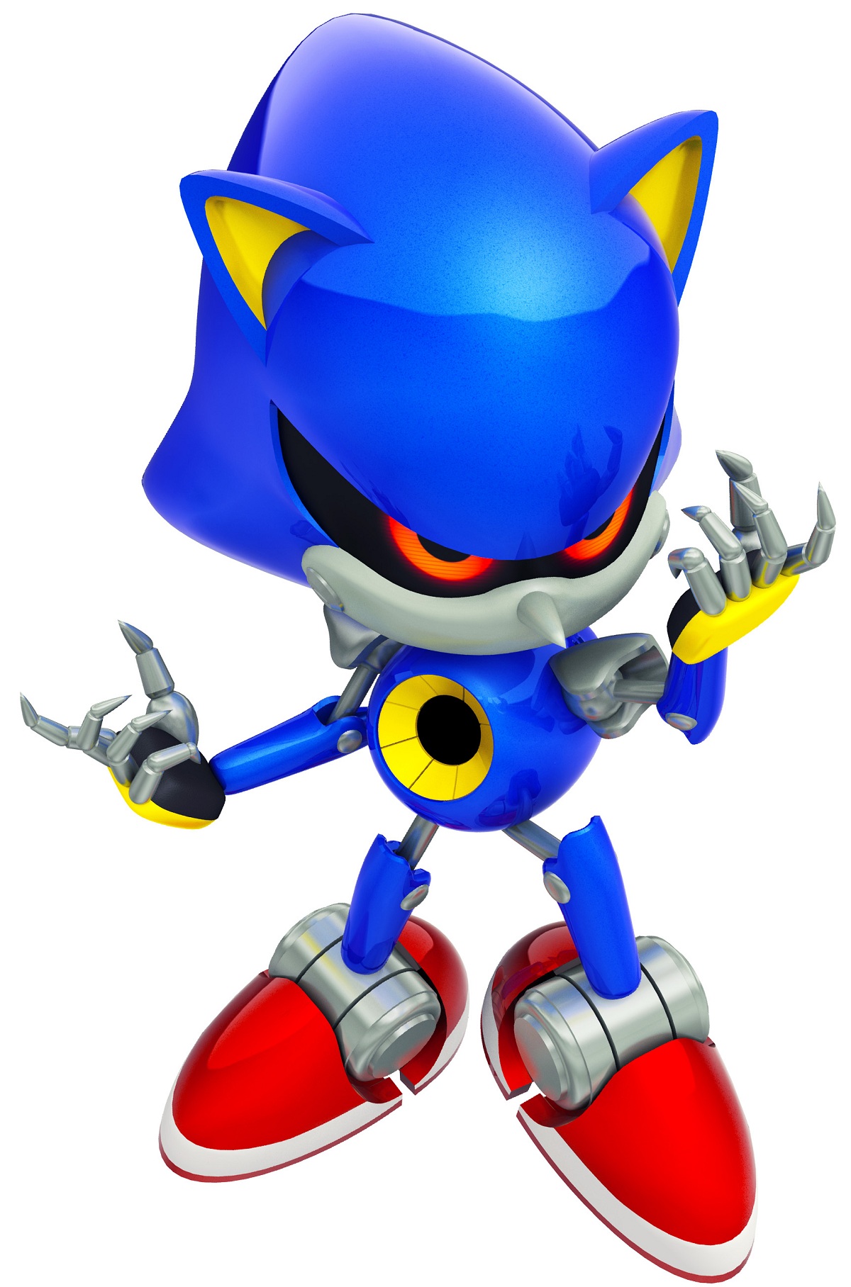 Metal Sonic appearing in Sonic Generations Neoseeker