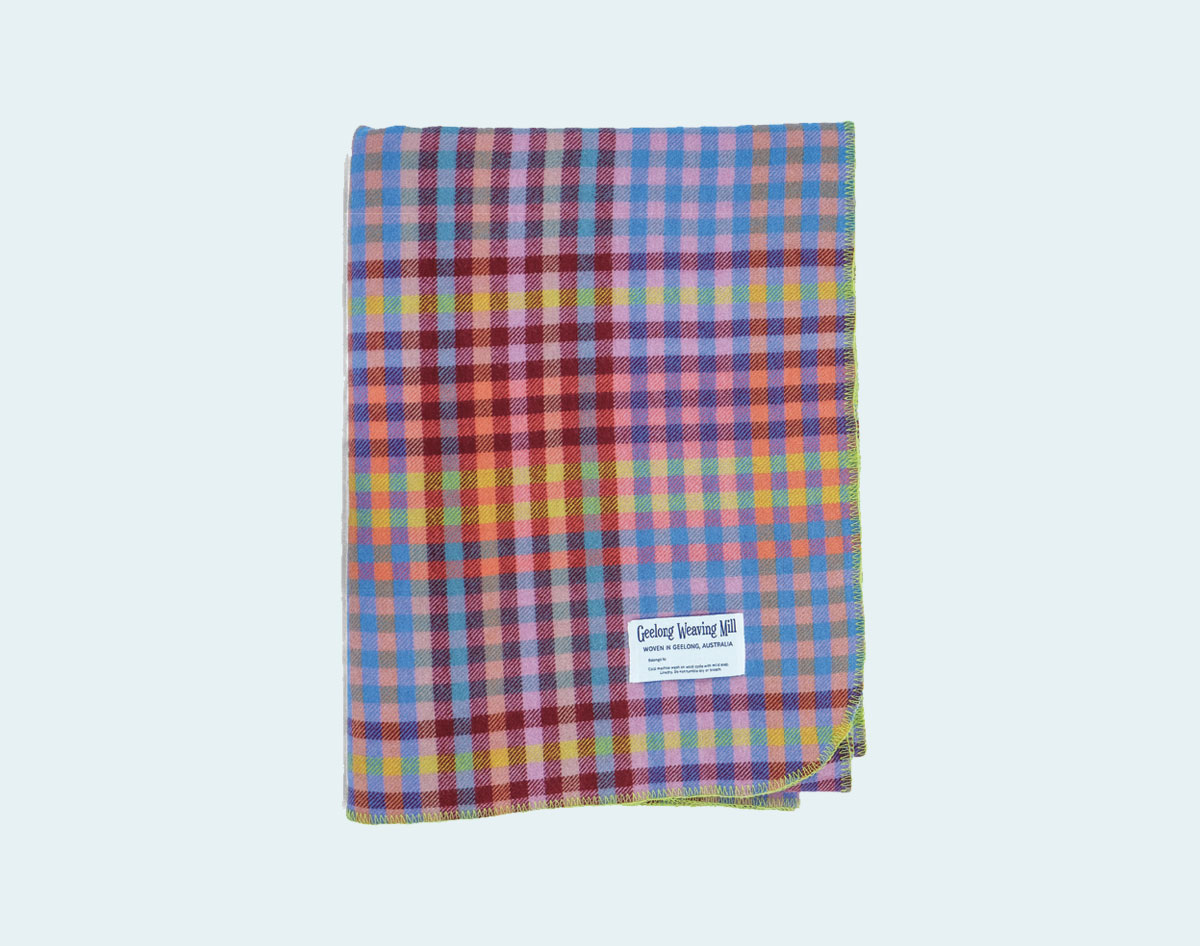 geelong weaving mill blanket • frankie magazine • australian fashion magazine online