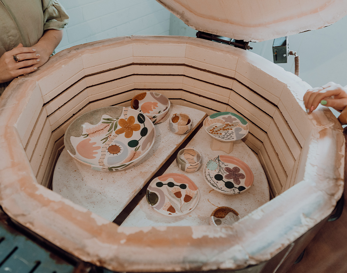 take a peek inside one of perth’s most vibrant ceramics studios • strictly business • frankie