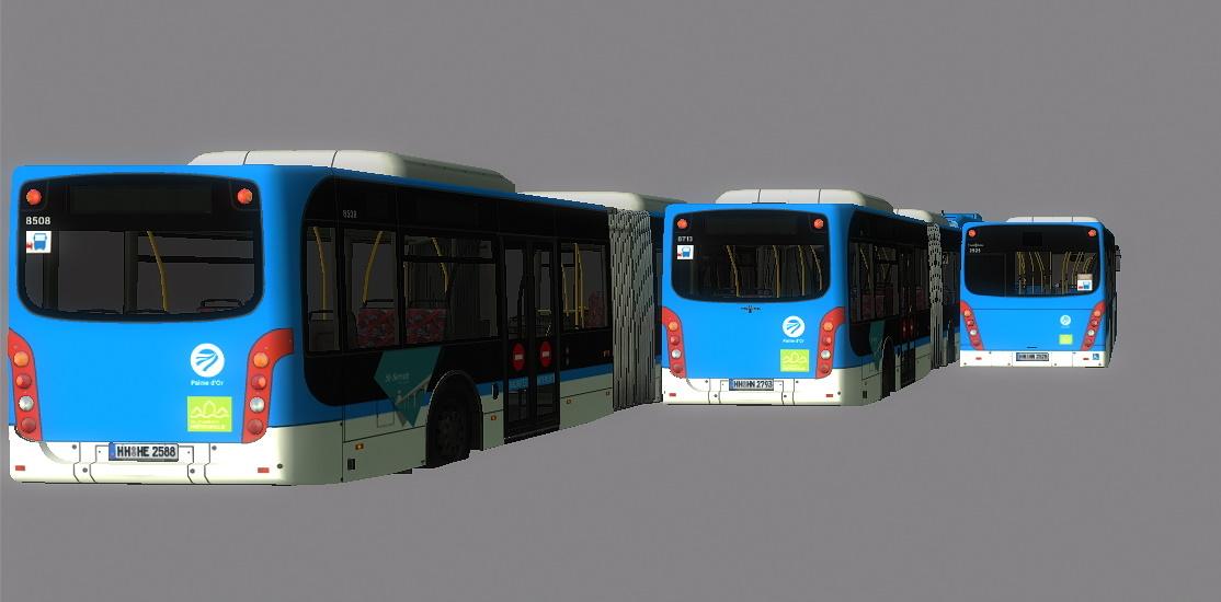 Repaint pack SaintServanpour VanHool AGG300 Addon VanHool New A330