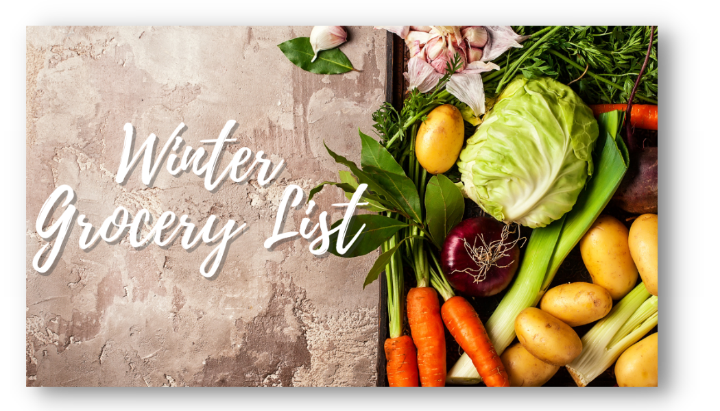 Winter Grocery List
