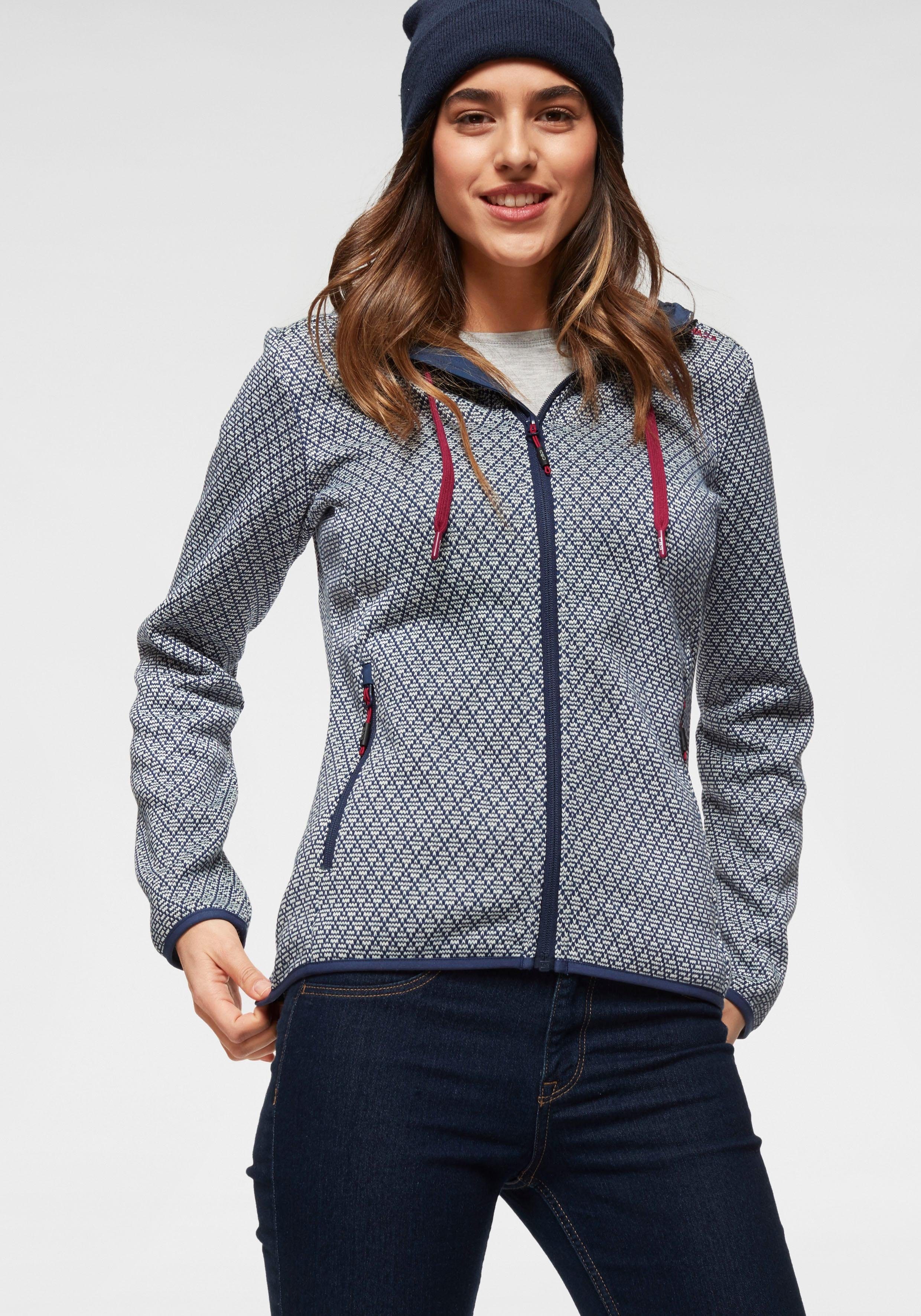 CMP Strickfleecejacke, Obermaterial mit einer dezenten Struktur online