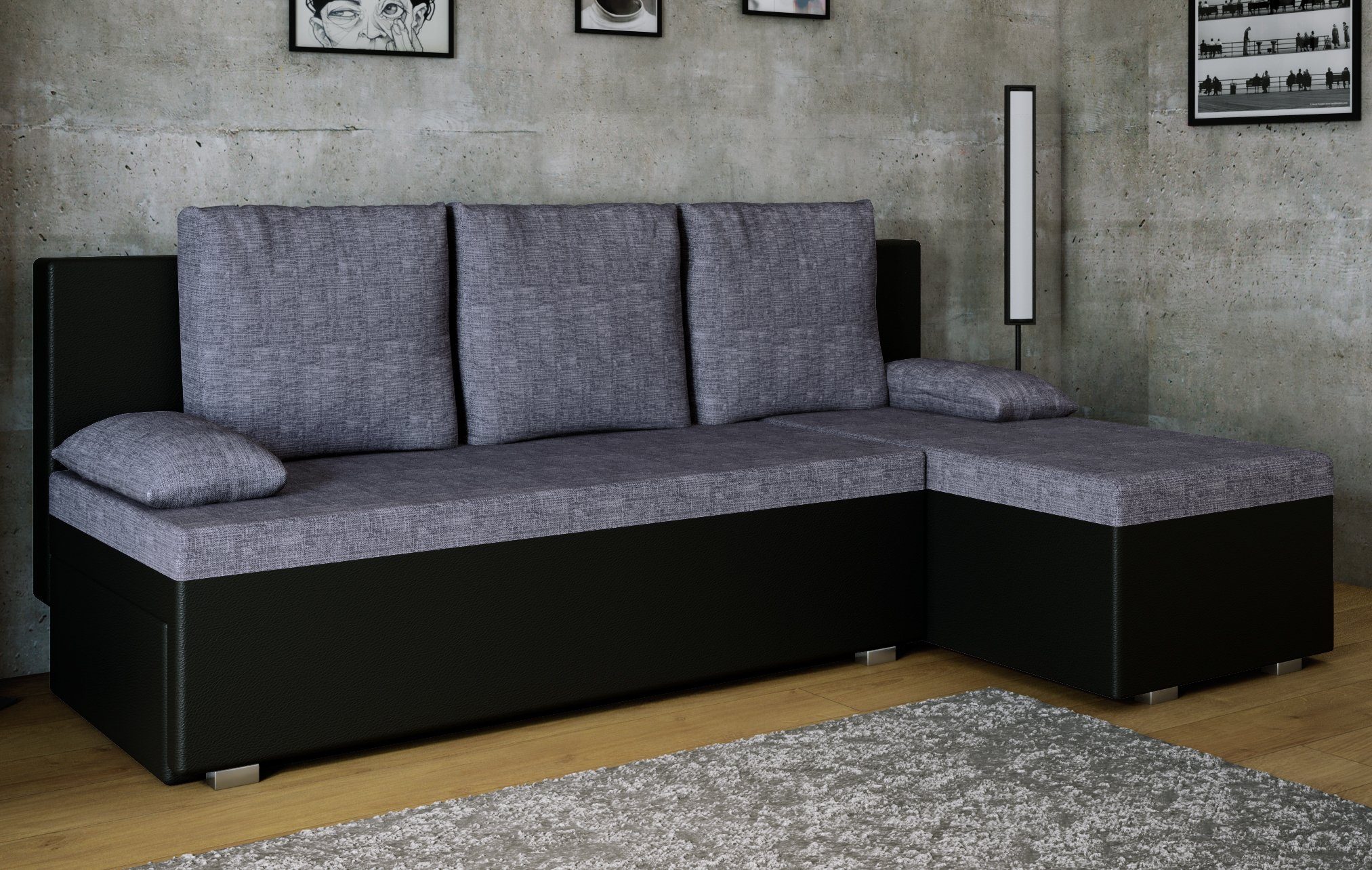 Ecksofa Mit Schlaffunktion Leder Blogdejust