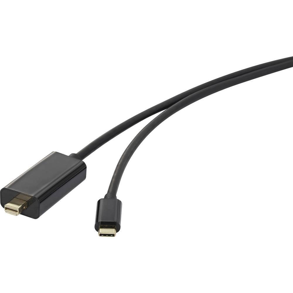 Renkforce »USBC™ zu MiniDisplayPort Anschlusskabel 0.5 m« Computer