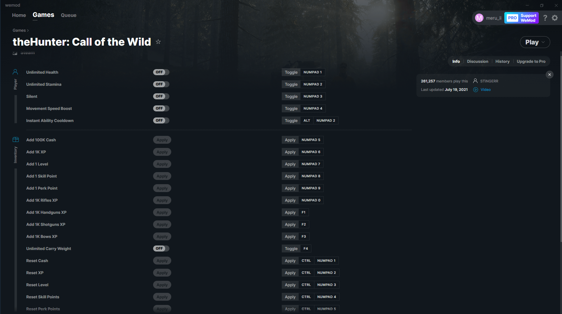 читы для The Hunter Classic