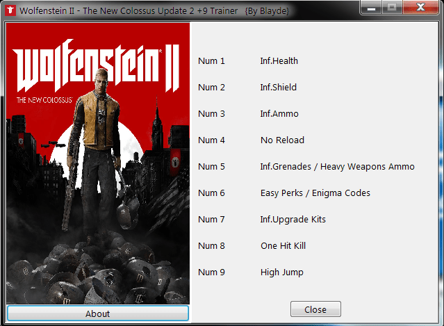 Release - Wolfenstein Ii: The New Colossus Trainer +14 By Futurex +Download | Cabconmodding Скачать Wolfenstein 2: The New Colossus: Трейнер/Trainer (+9) [Update 2] {Blayde}