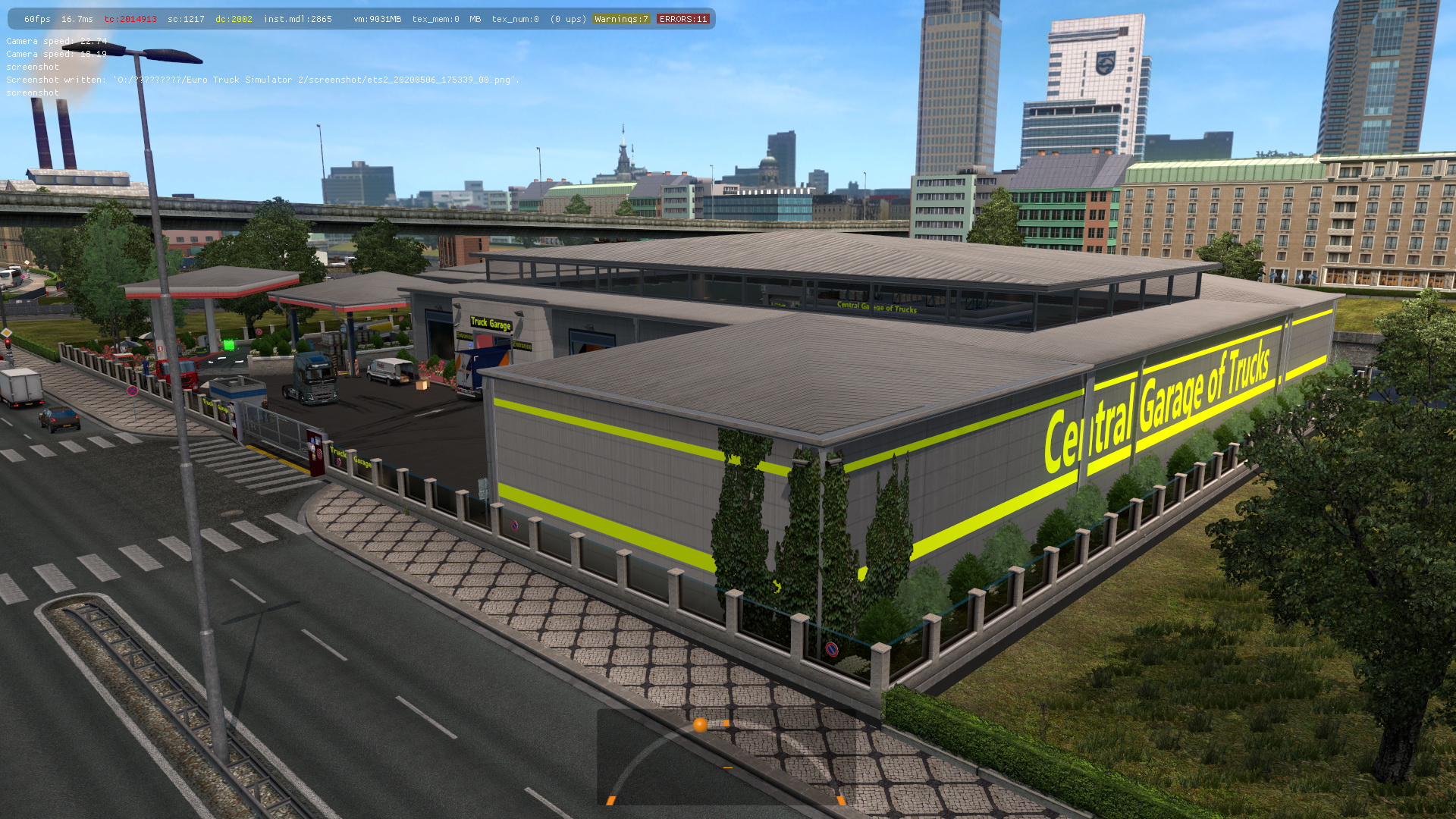 Скачать Euro Truck Simulator 2 "Mod Prefab All Garage Mods v 2.1 ETS2 1