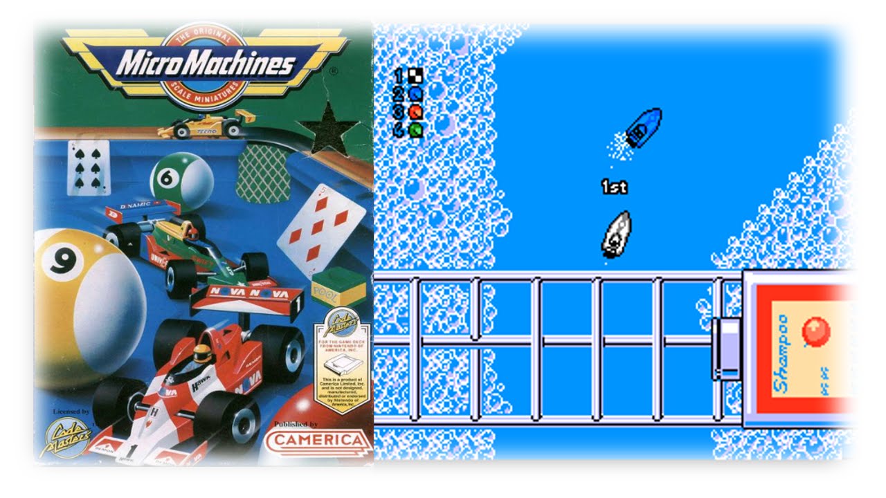 [Игровое эхо] 3 мая 1991 года выход Micro Machines для NES