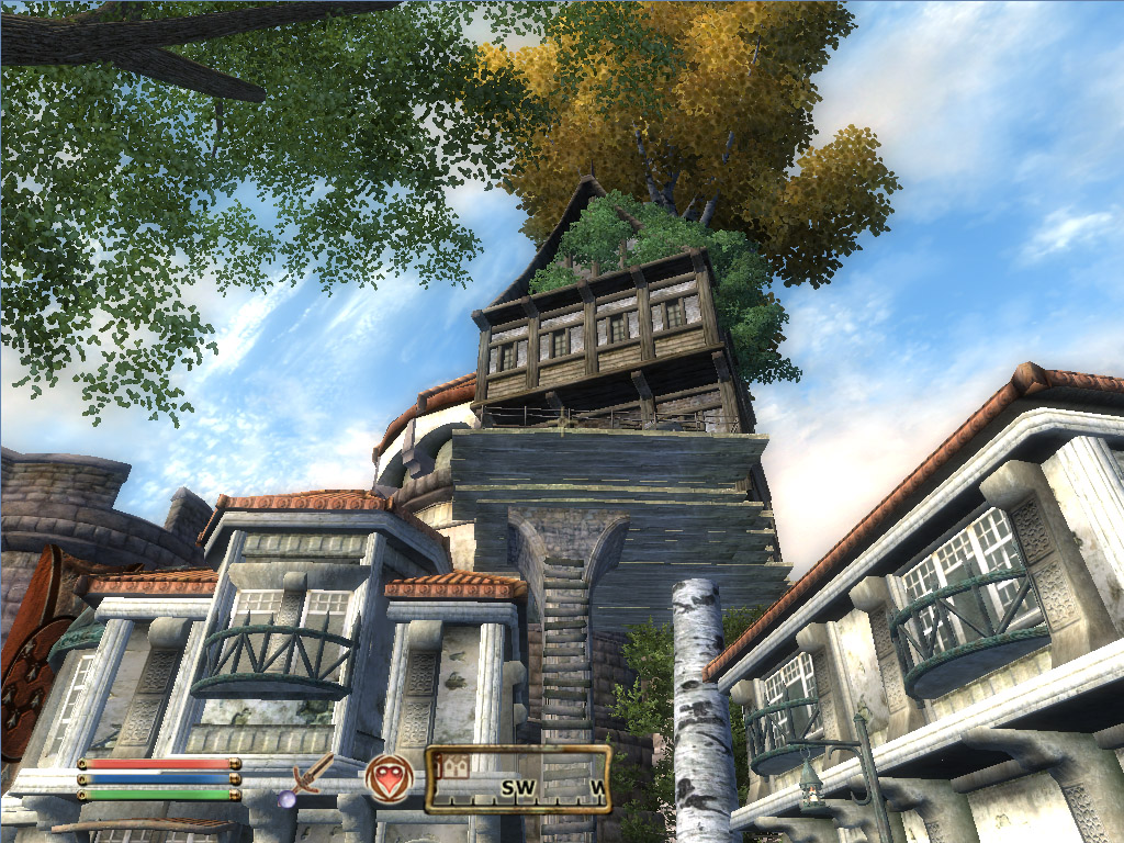 Скачать TES 4 Oblivion "Деревянные дом в Anvil 1.0" Дома