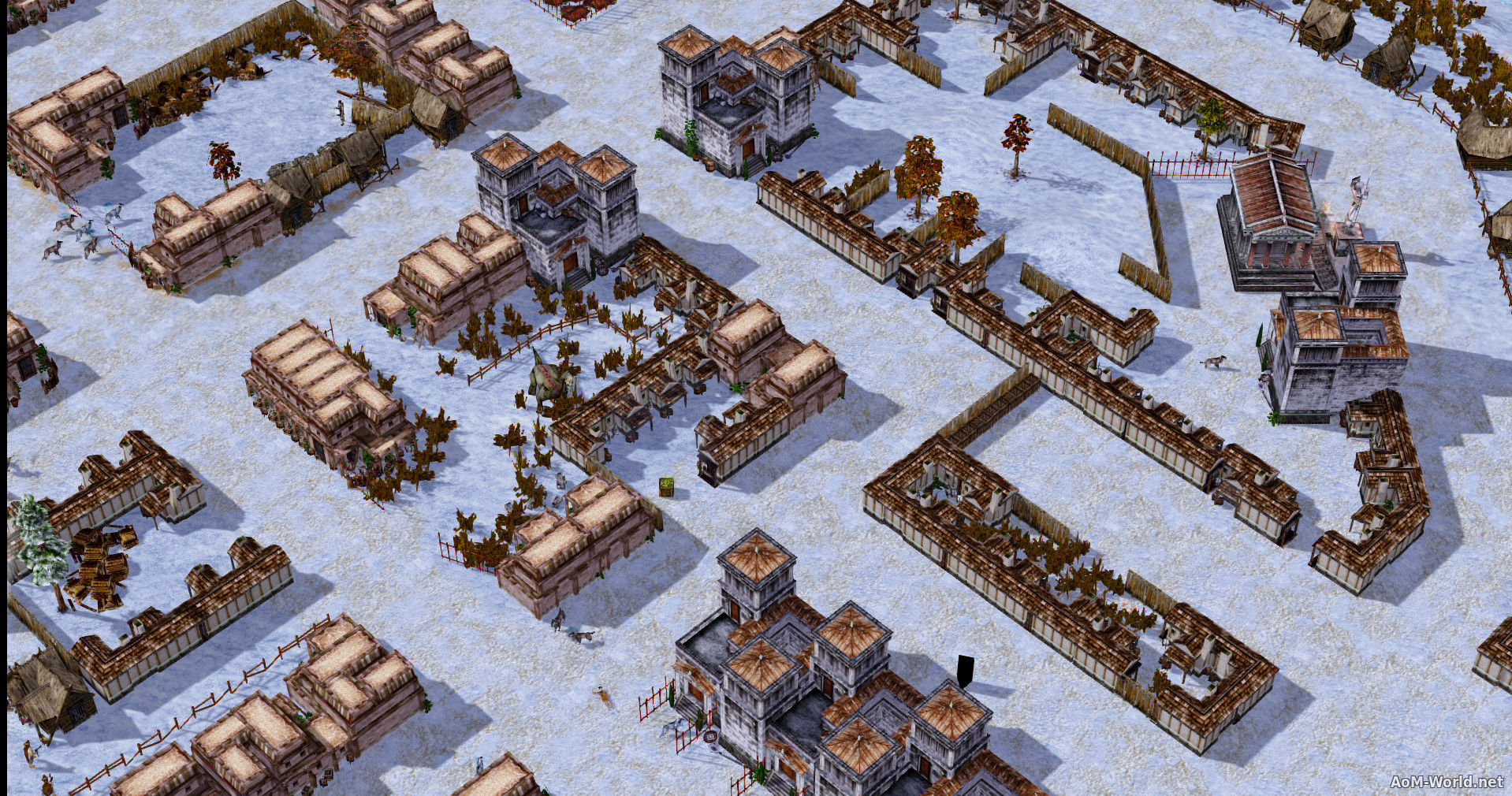 Скачать Age of Mythology "Ядерная зима 1.8" Карты