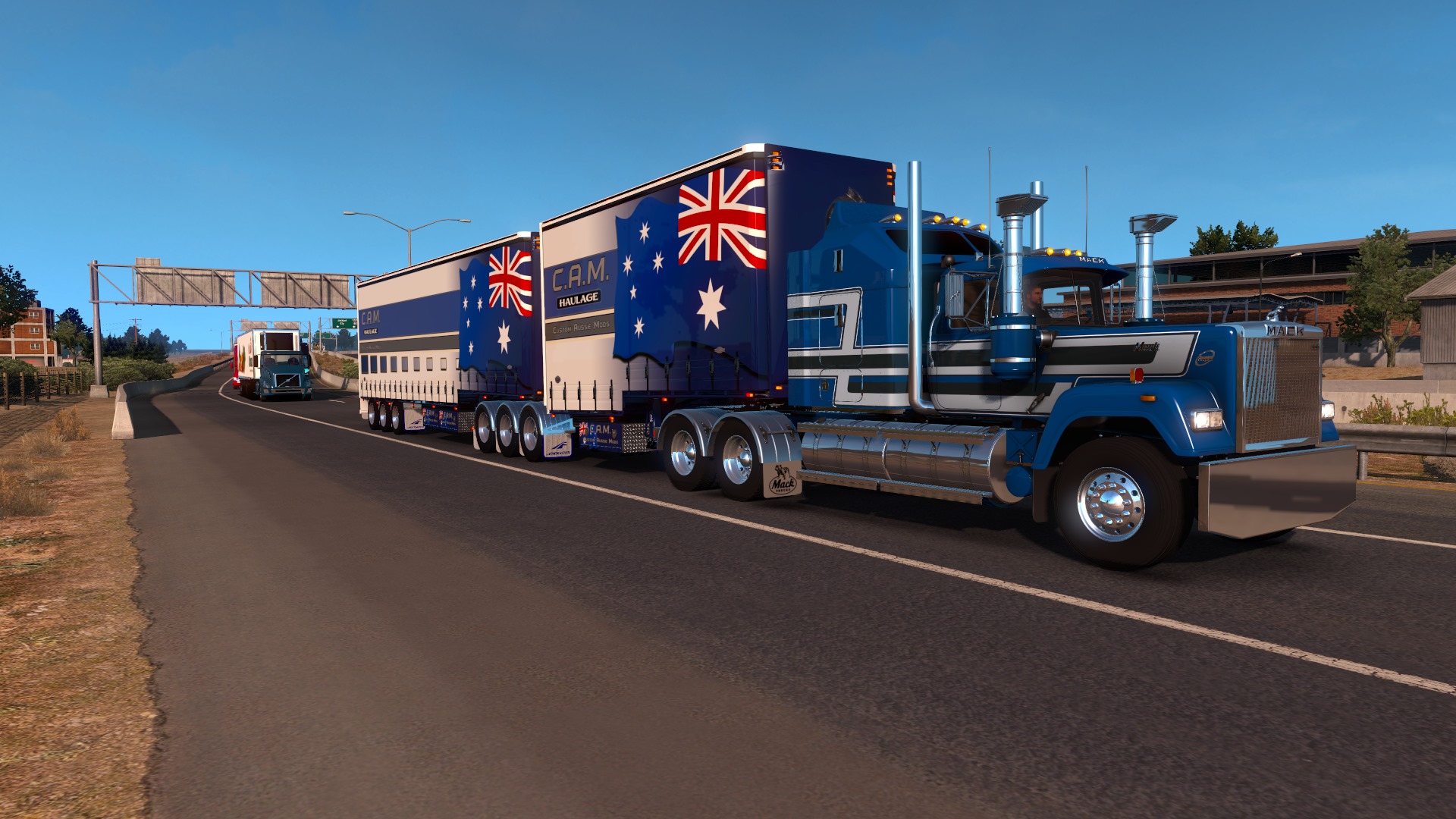Euro Truck Simulator 2 "Australian Drop Deck Trailers ETS2 1.35.x 1.