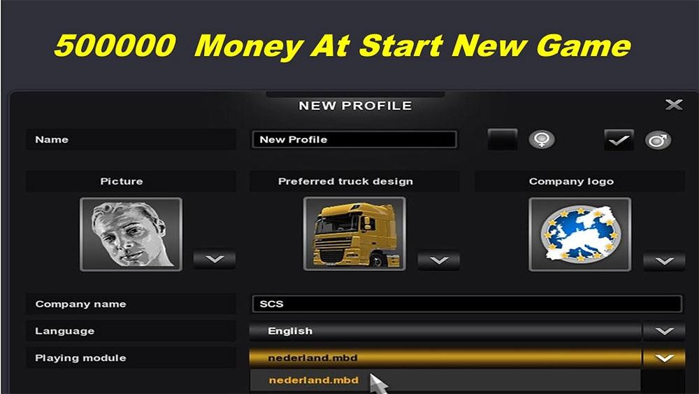 Euro Truck Simulator 2 Cheat (Initial Save Mod Collection) —