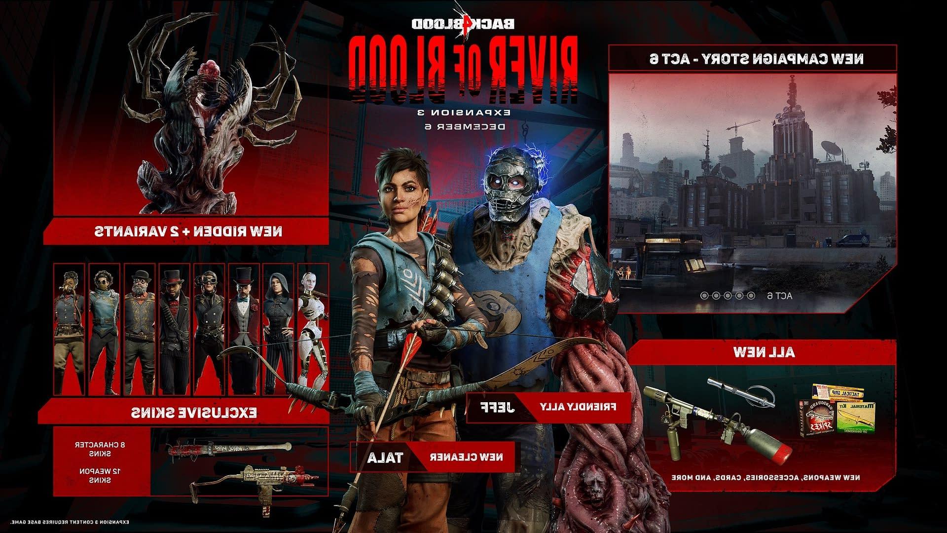 Кровь рекой сегодня состоится релиз масштабного обновления для Back 4