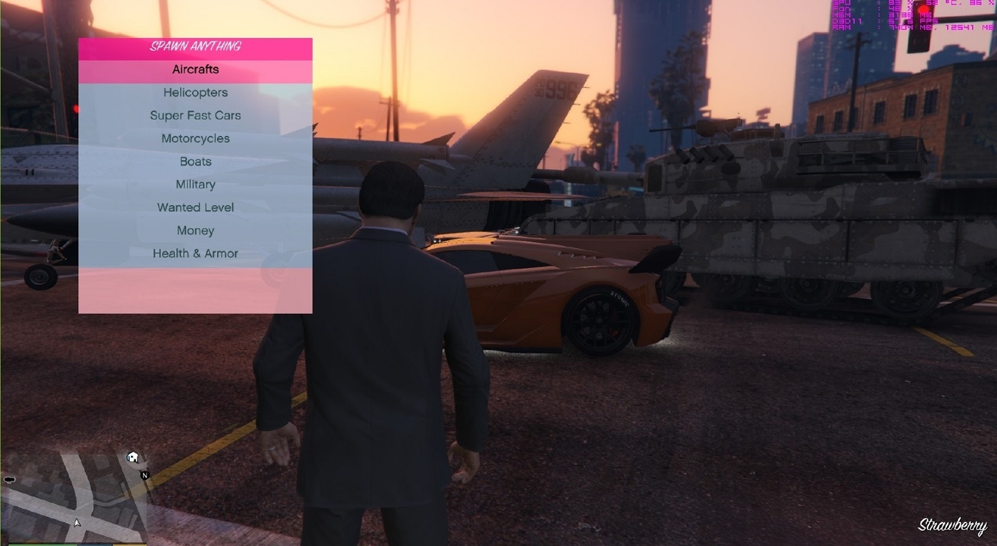 Grand Theft Auto 5 (GTA V) Cheat (Spawn Anything 0.1) —