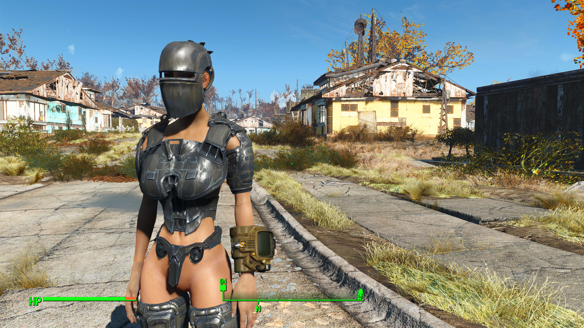 Fallout 4 "Либерти Прайм Броня CBBE" Файлы патч, демо, demo, моды